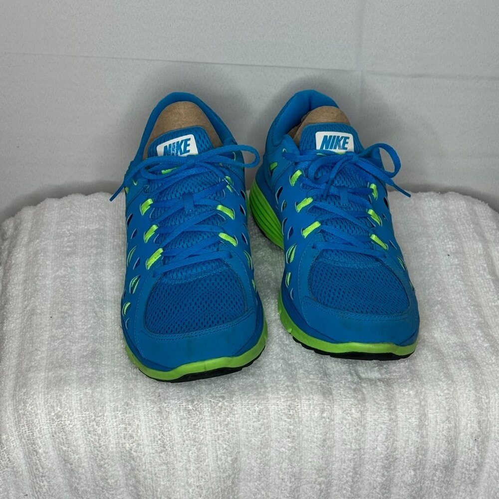 Nike Dual Fusion Run 2 Fitsole Vivid Blue Mens Size 14